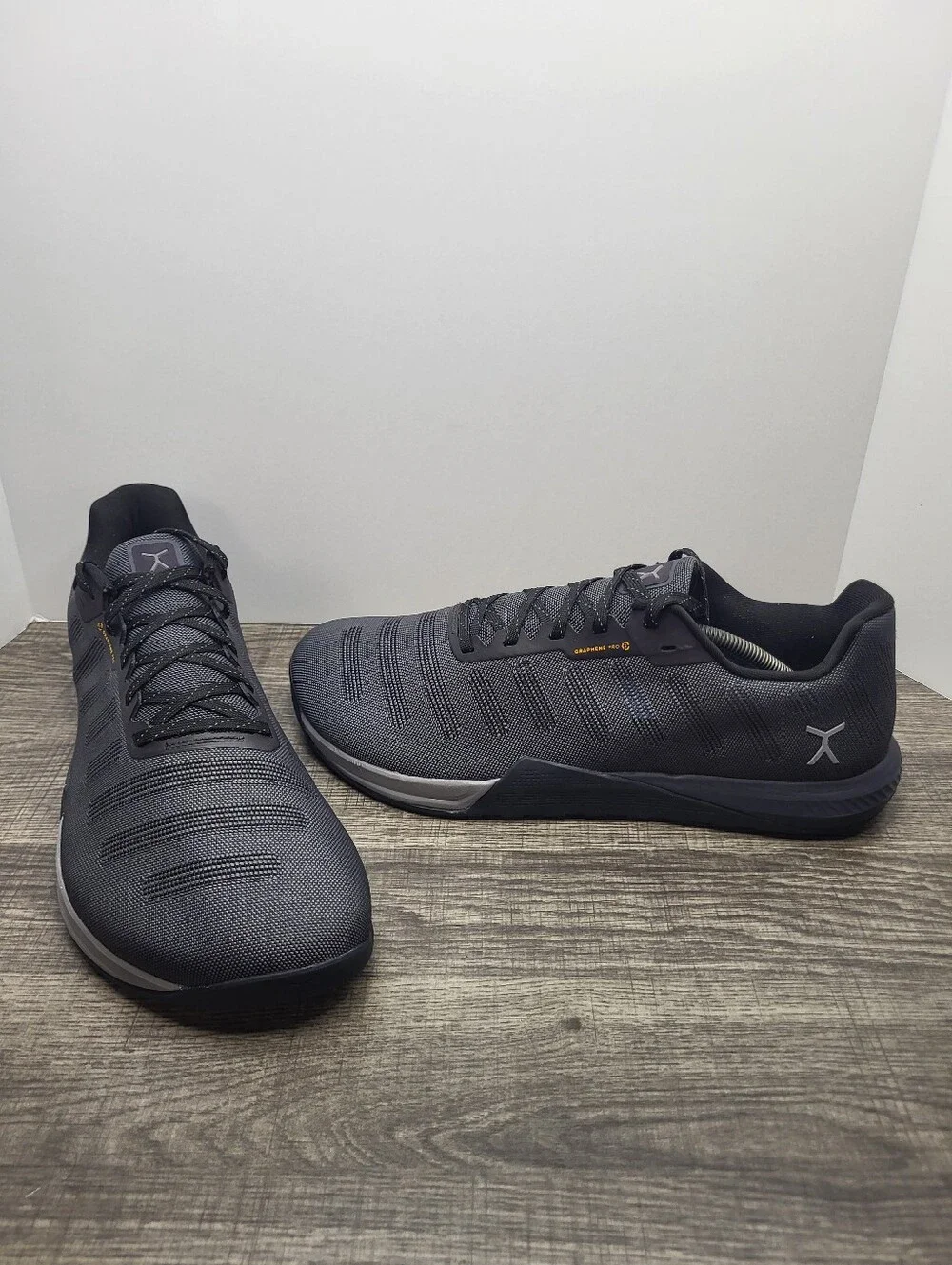 Flux Adapt Graphene XT Gray Black Mens Size 13 Running Barefoot Shoes Sneakers